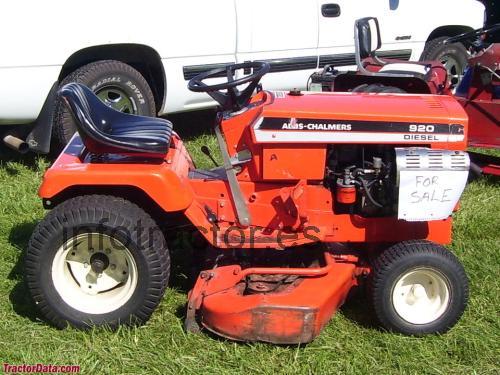 Allis-Chalmers 920 ficha técnica y opiniones