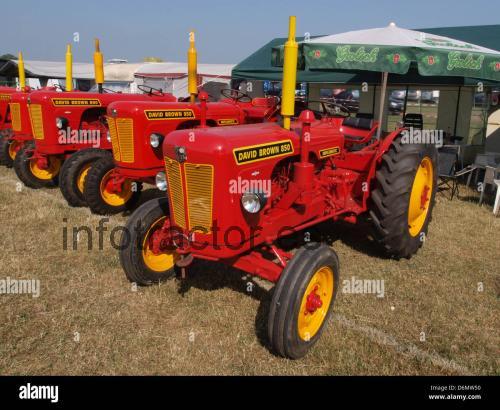 David Brown 850 ficha tecnica 