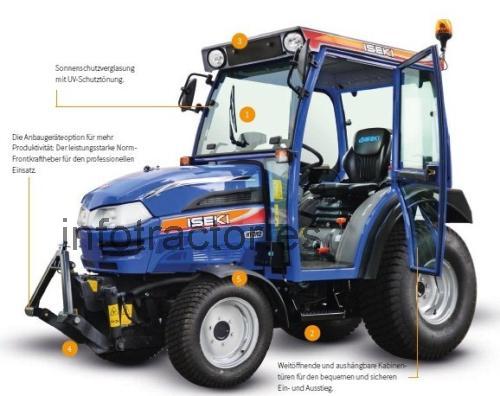 Iseki TH4365 ficha técnica y opiniones