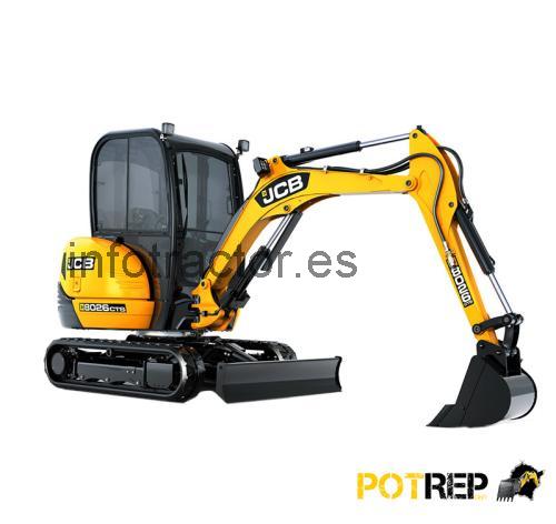 JCB 8026 ficha técnica y opiniones