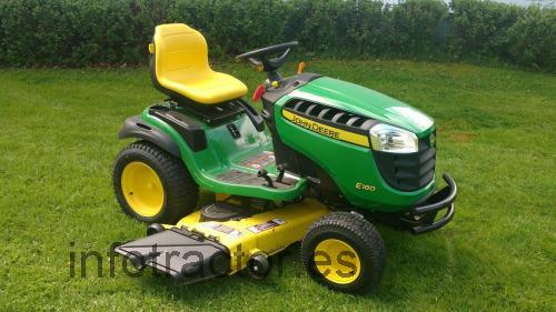 John Deere E180 opinión y ficha técnica