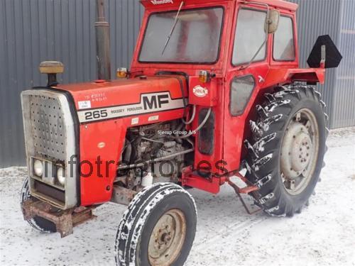 Massey Ferguson 265 ficha tecnica 