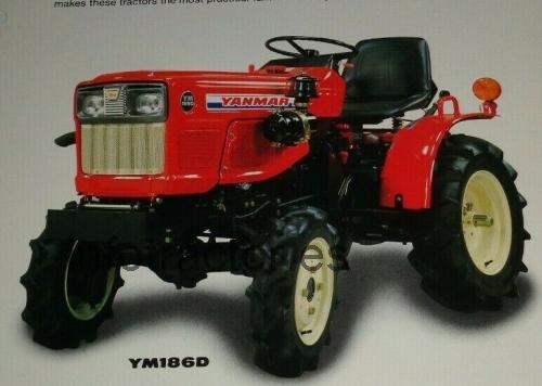Yanmar YM186D ficha tecnica 
